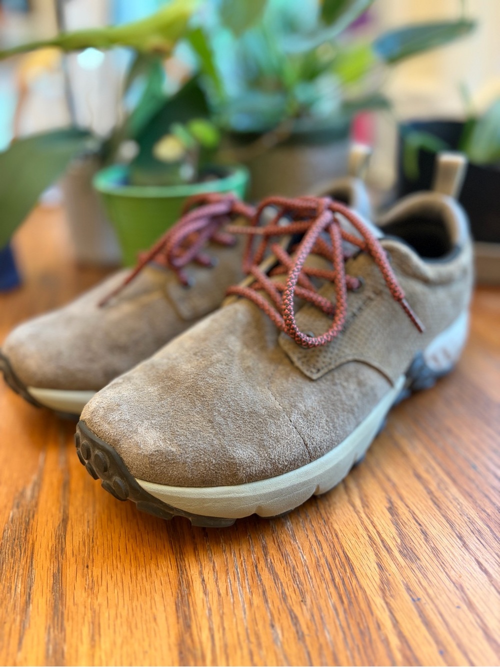 Merrell Jungle Lace AC+ Dusty Olive Women Size 8 Brown Shoes Casual Walking
